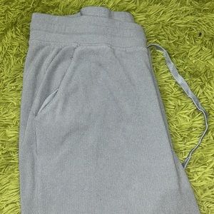 Grey sweatpants